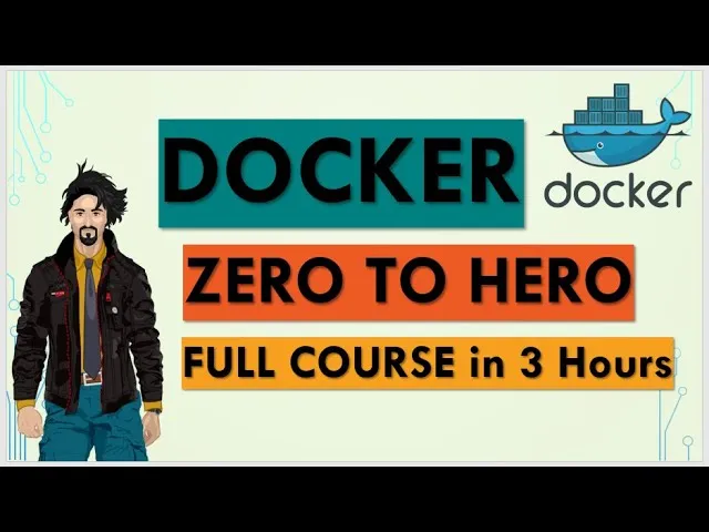 Docker Tutorial For Beginners [ FULL COURSE In 3 Hours ]