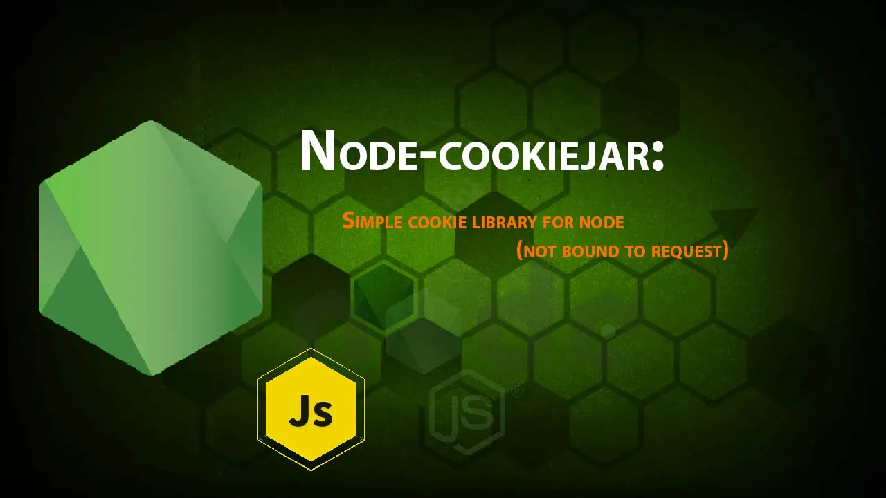 Node-cookiejar: Simple Cookie Library for Node (not Bound to Request)