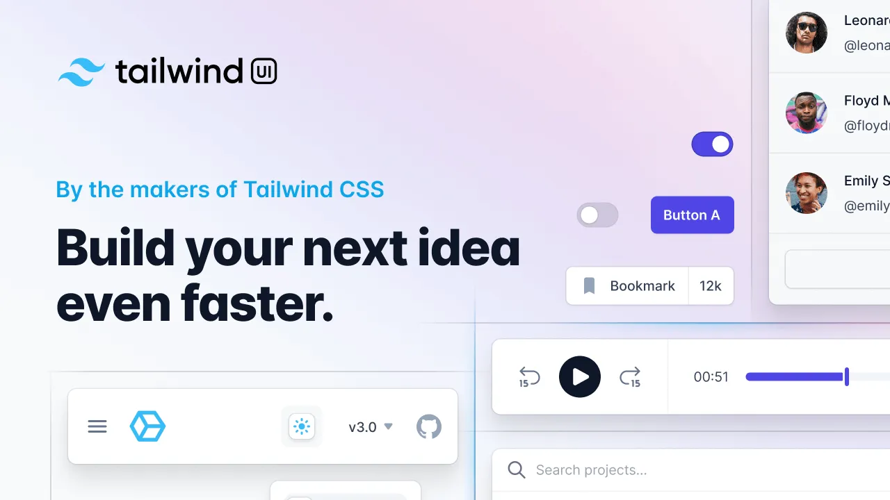 Tailwind CSS Templates | 5 Free Update for Tailwind UI Customers