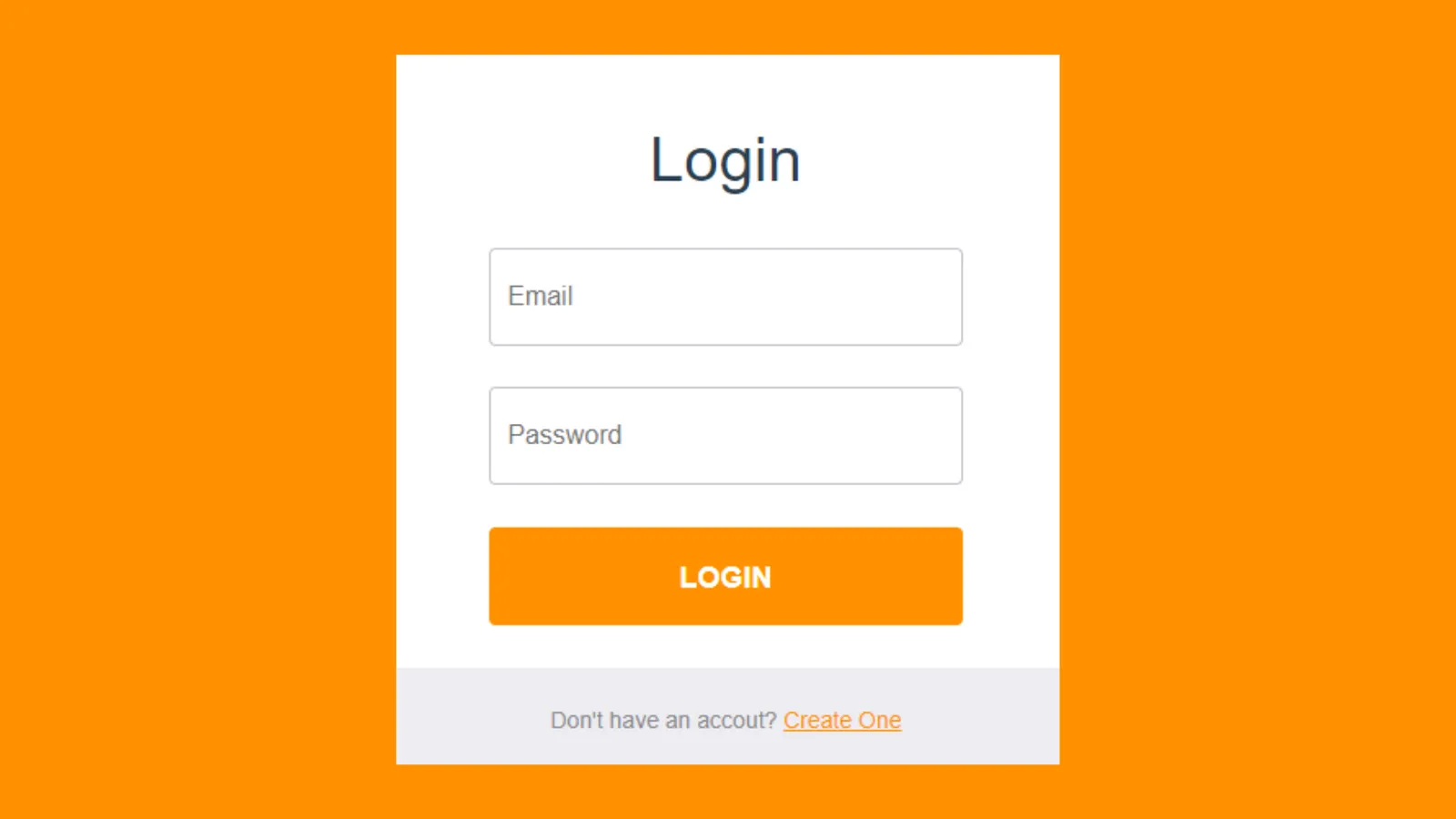 Simple Login Page in HTML and CSS | Source Code