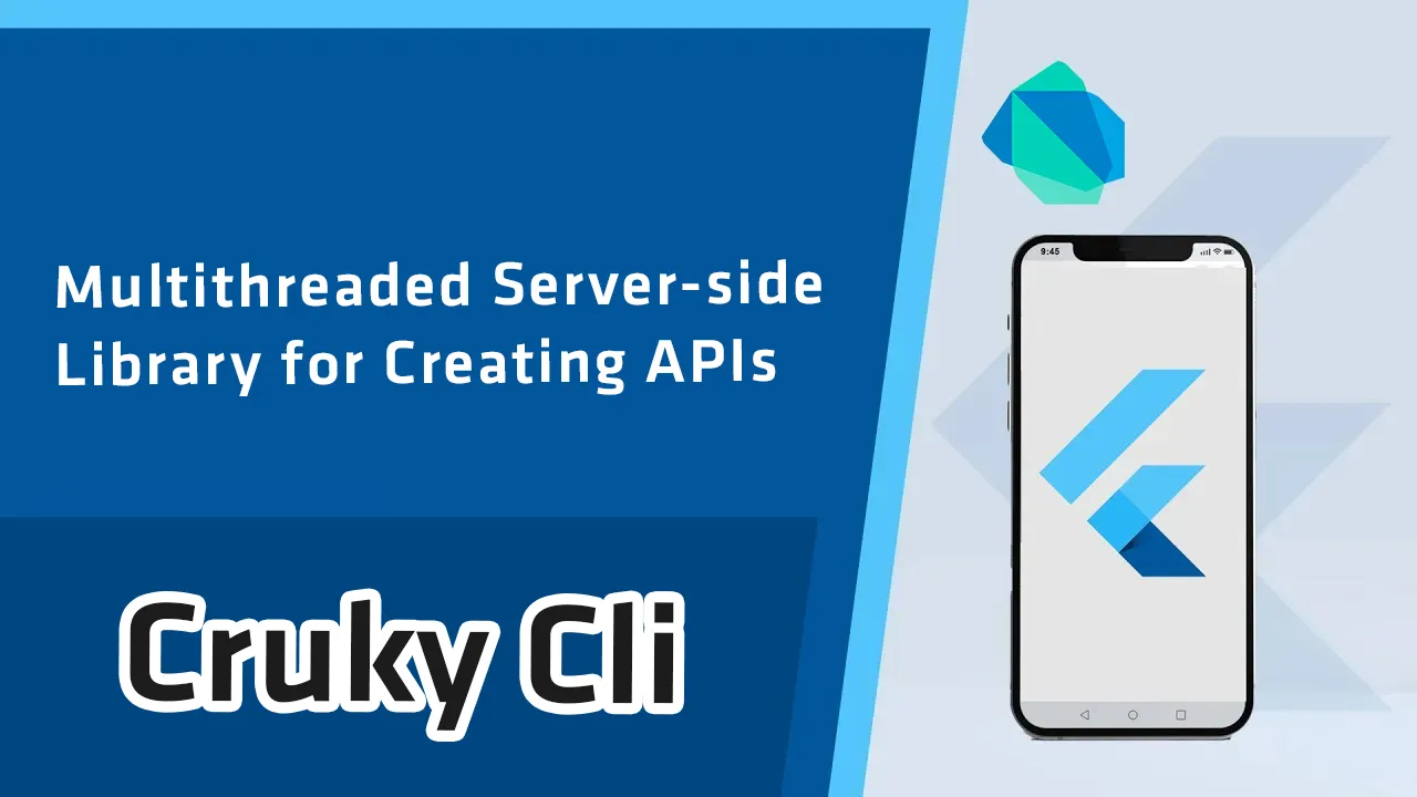 Cruky Cli: Multithreaded Server-side Library for Creating APIs | Dart