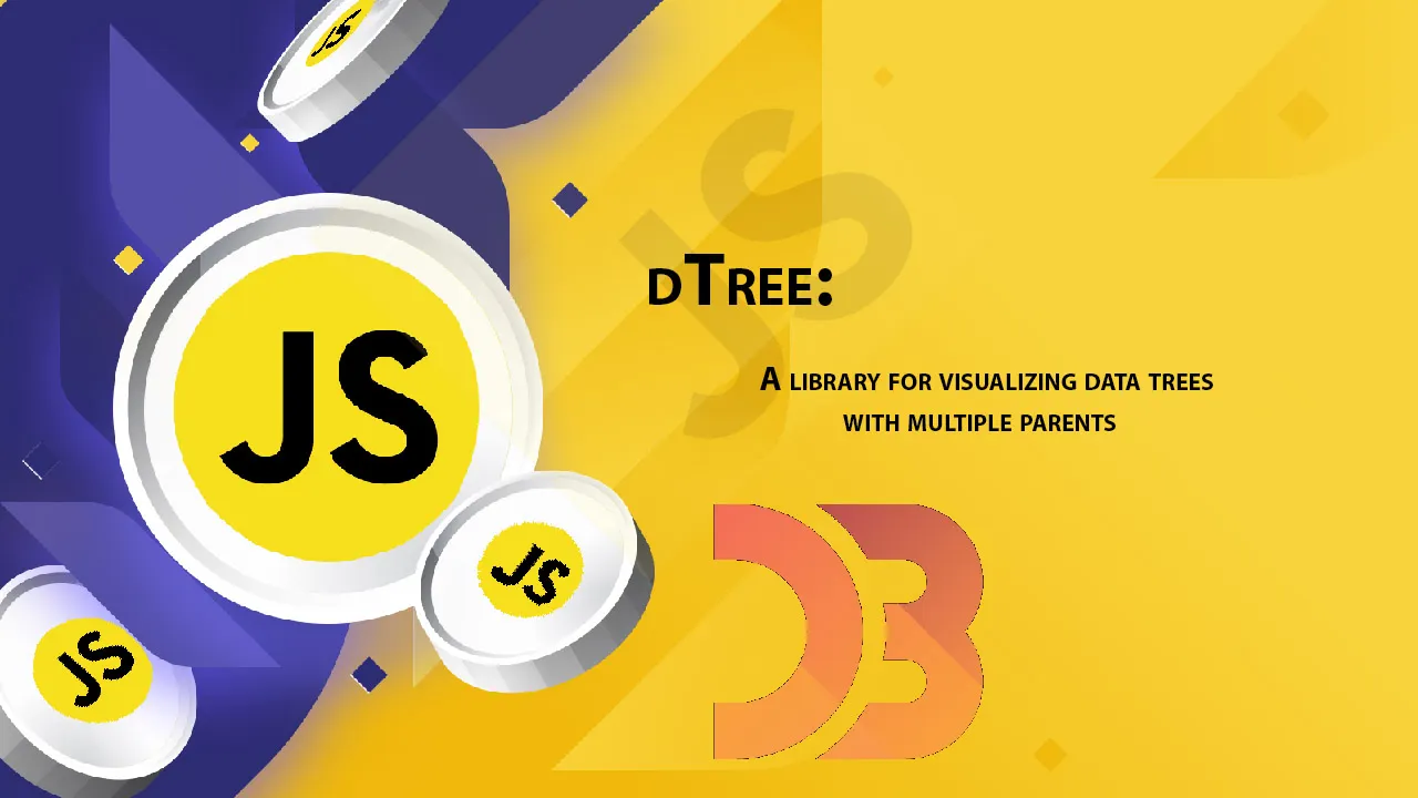 dTree: A Library for Visualizing Data Trees with Multiple Parents