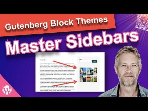 How to Add and Customize WordPress Sidebar using Block Theme