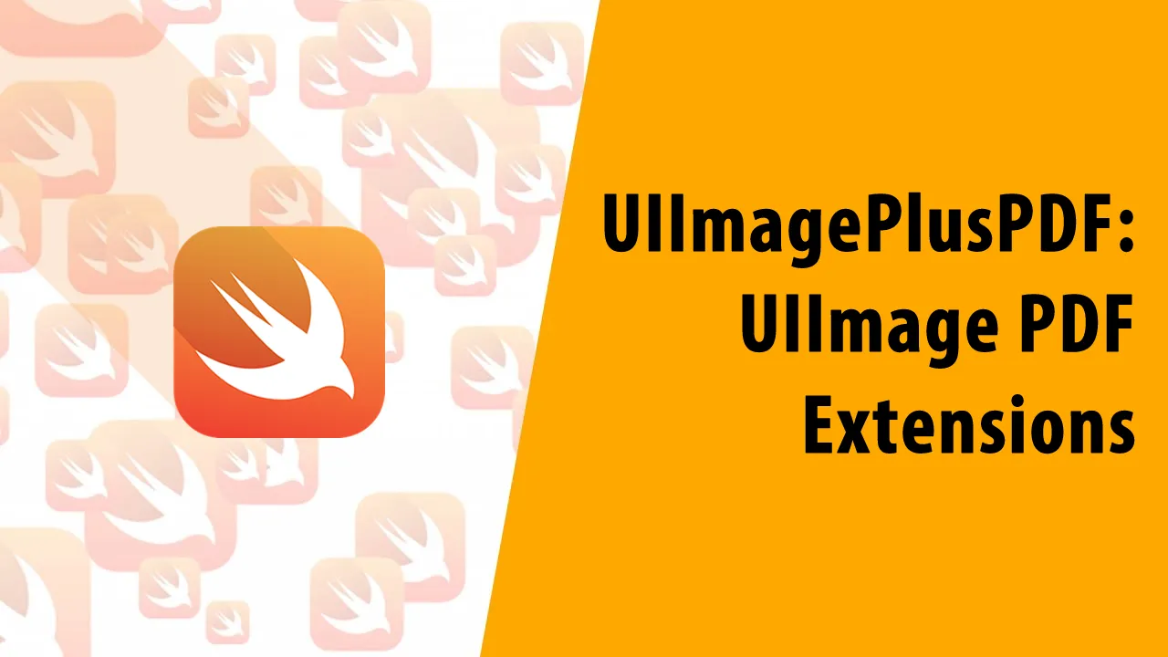 UIImagePlusPDF: UIImage PDF Extensions