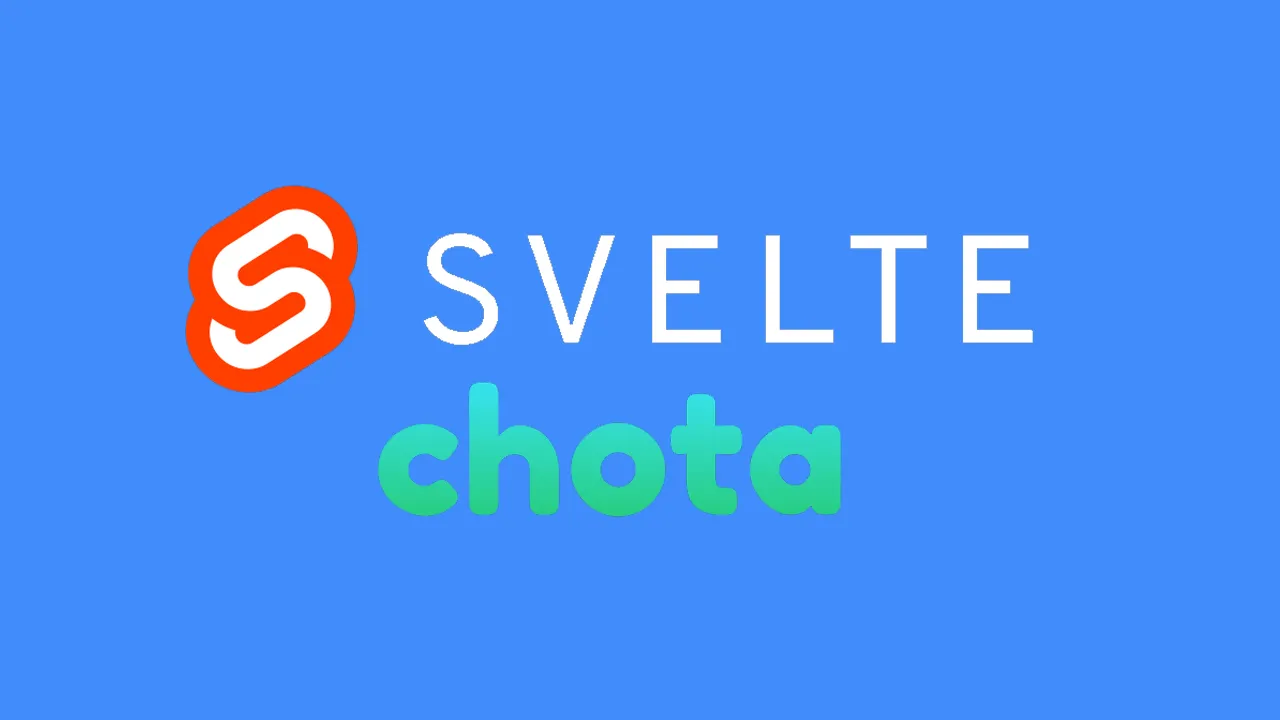 Svelte Chota: Svelte UI Components Based on Chota CSS Framework