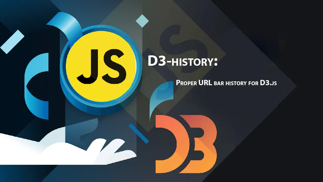 D3-history: Proper URL Bar History for D3.js