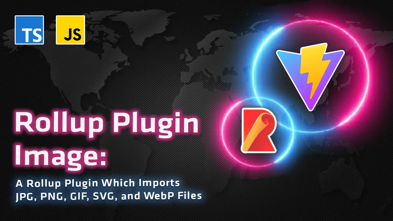 A Rollup Plugin Which Imports JPG, PNG, GIF, SVG, and WebP Files.