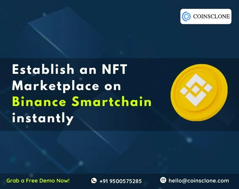How can a startup establish an NFT Marketplace on a BSC network?