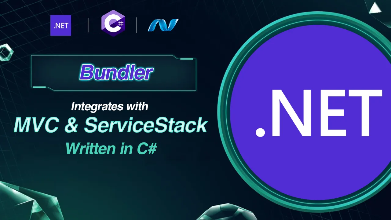 Bundler | Integrates with MVC and ServiceStack