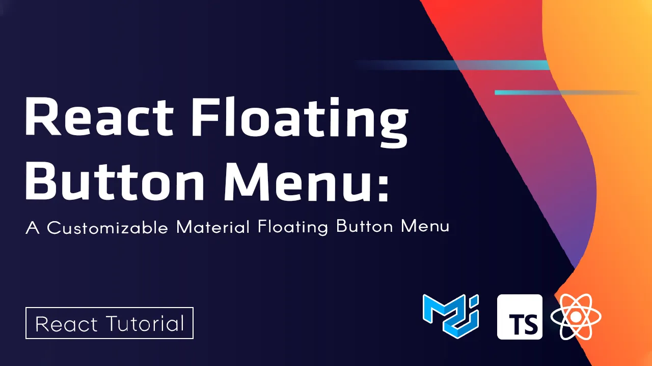 A Customizable Material floating button menu For React