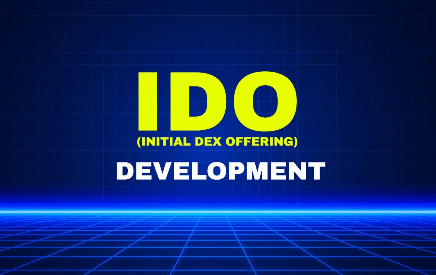 IDO Development Company - Initial Dex Offering