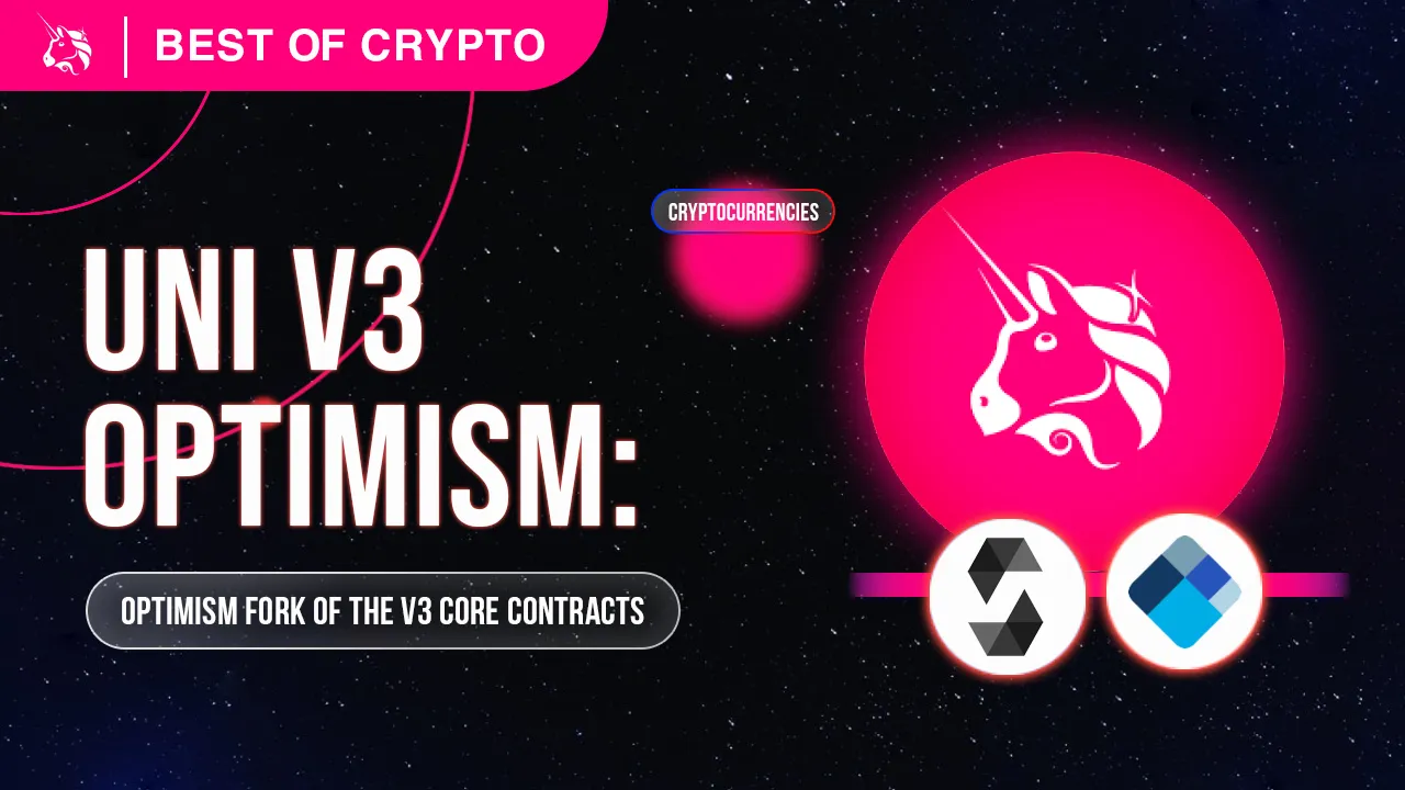 Uniswap V3 Optimism | Optimism fork Of The V3 Core Contracts