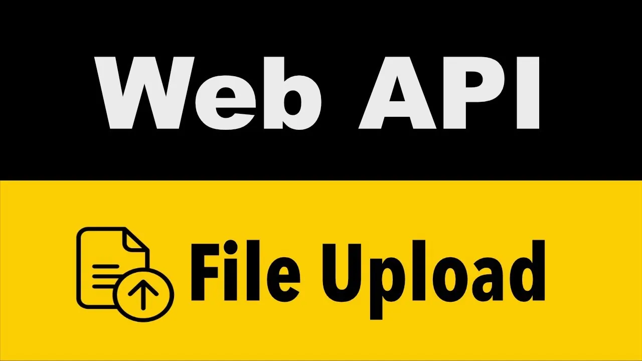 How to upload files with ASP.NET Core Web API 