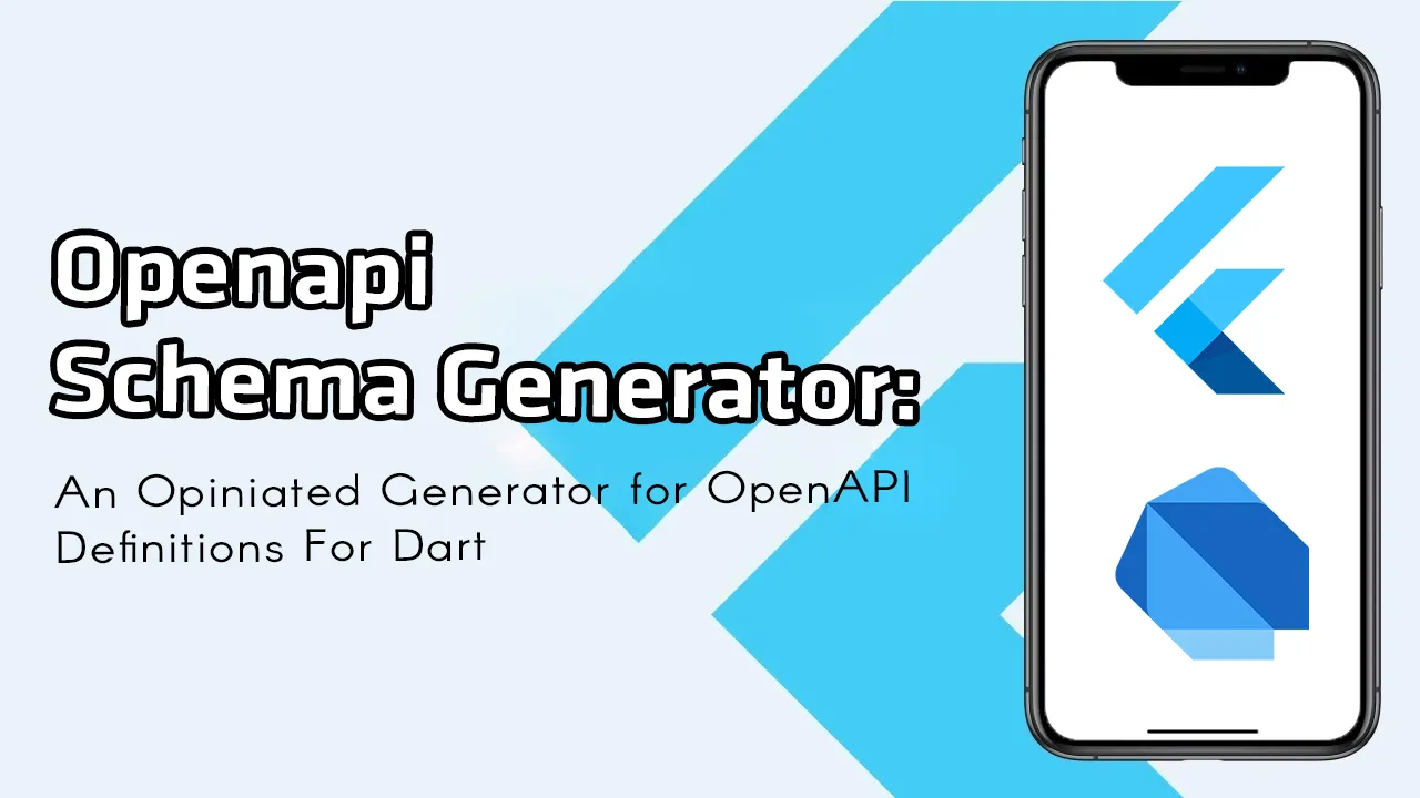 An Opiniated Generator for OpenAPI Definitions For Dart 
