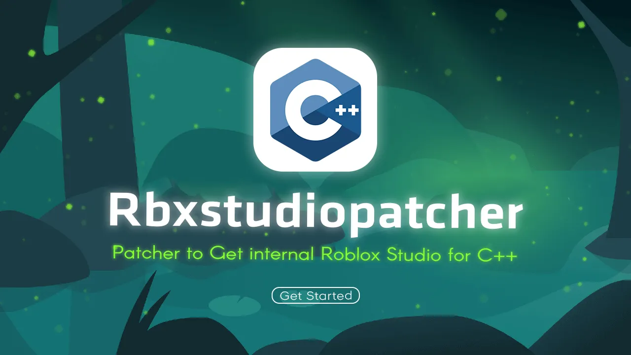 Rbxstudiopatcher: Patcher to Get internal Roblox Studio for C++