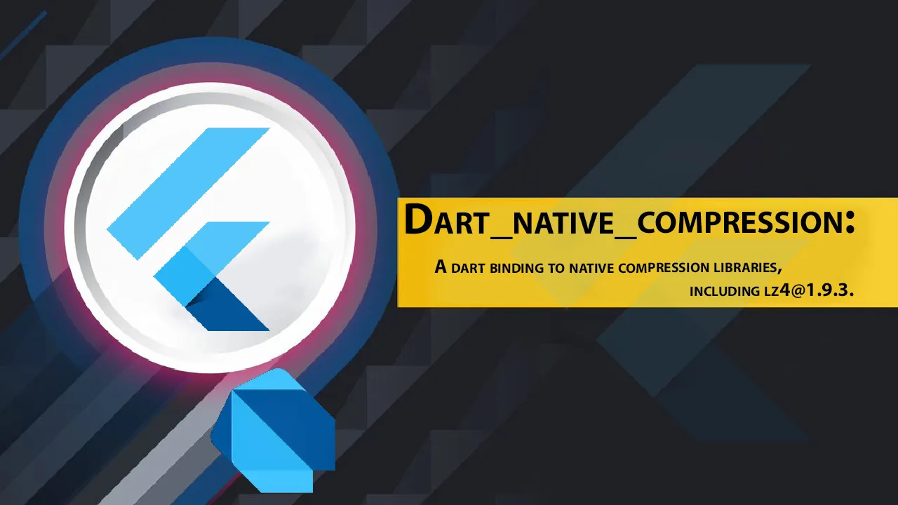 A Dart Binding to Native Compression Libraries, including Lz4@1.9.3.