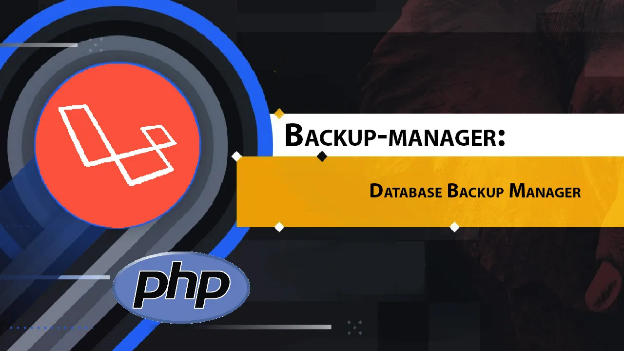 Backup-manager: Database Backup Manager