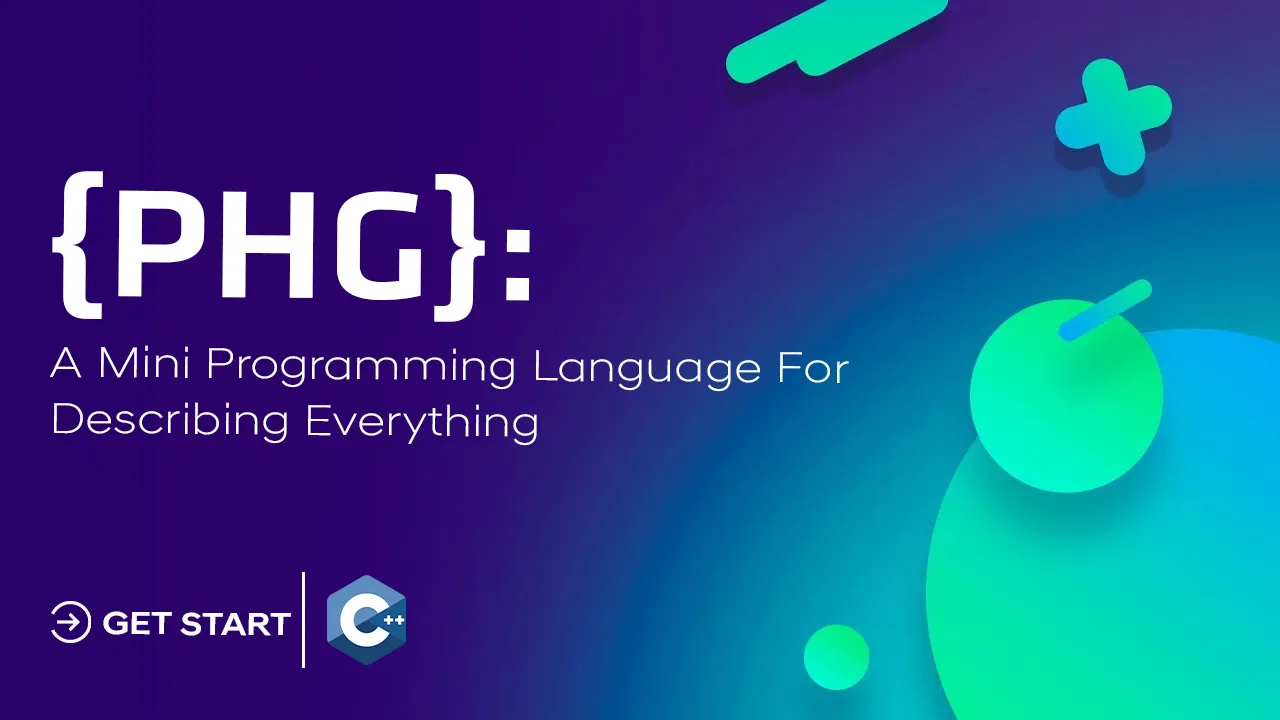 {PHG}: A Mini Programming Language for Describing Everything