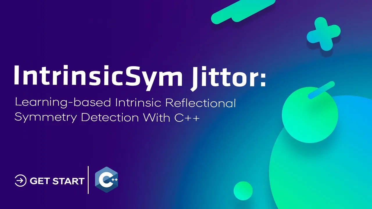Learning-based Intrinsic Reflectional Symmetry Detection With C++