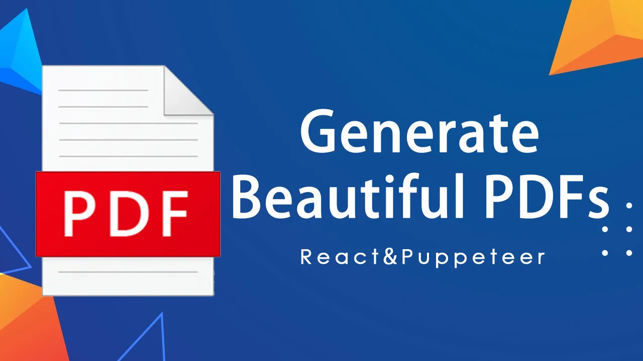 How to Generate Beautiful PDFs with React and Puppeteer