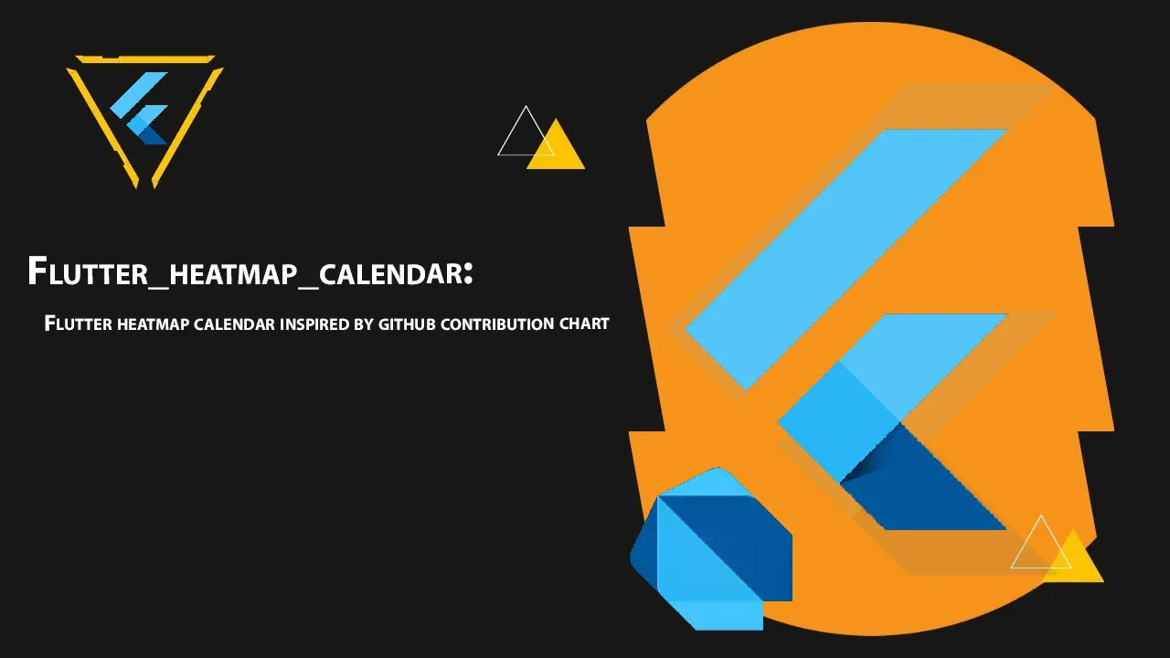 Flutter Heatmap Calendar inspired By Github Contribution Chart