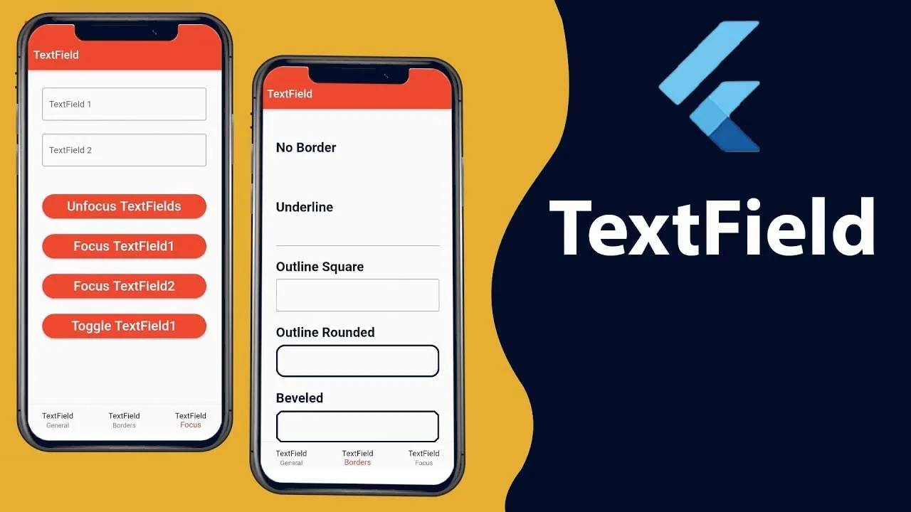  TextField That Manages The toggle Of Obscure with Flutter