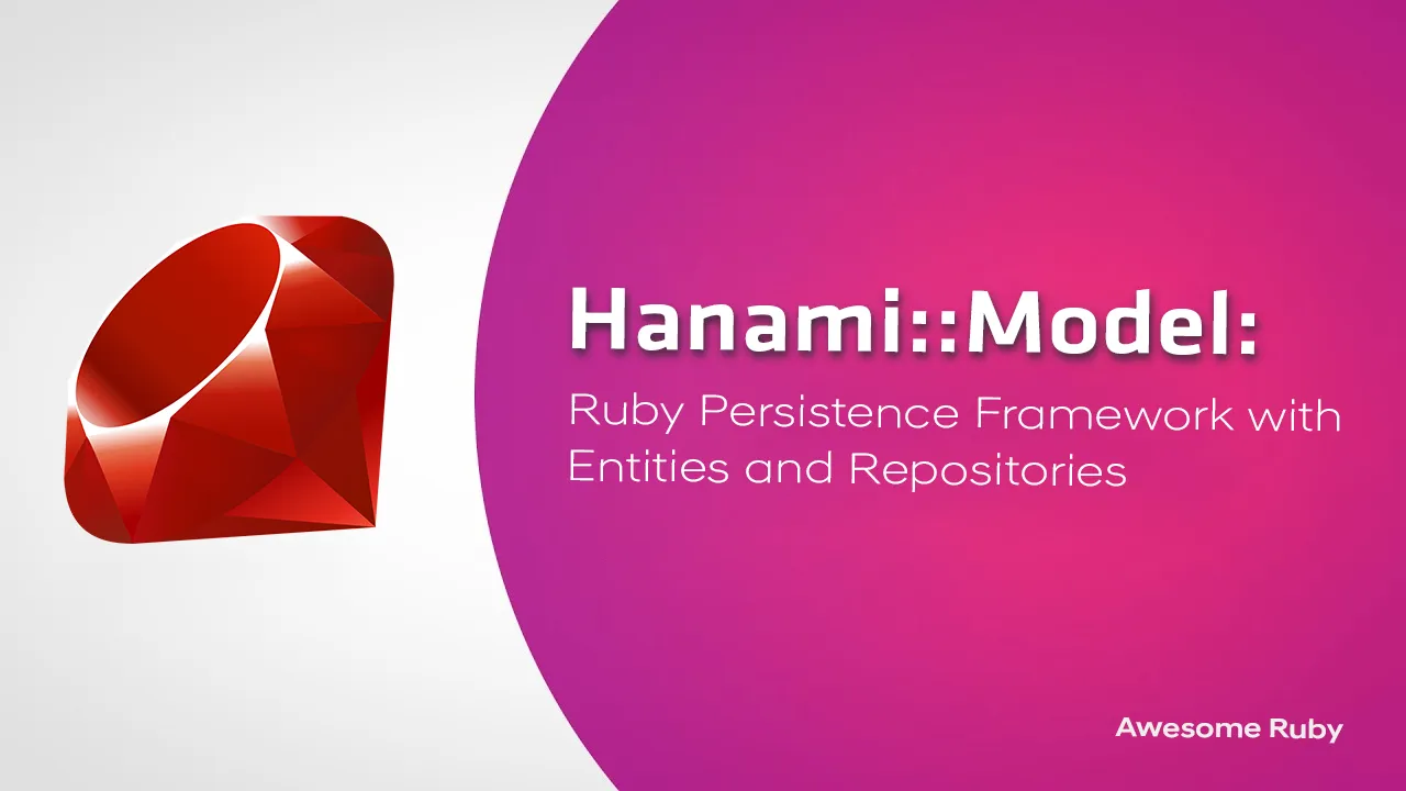 Ruby Persistence Framework with Entities and Repositories