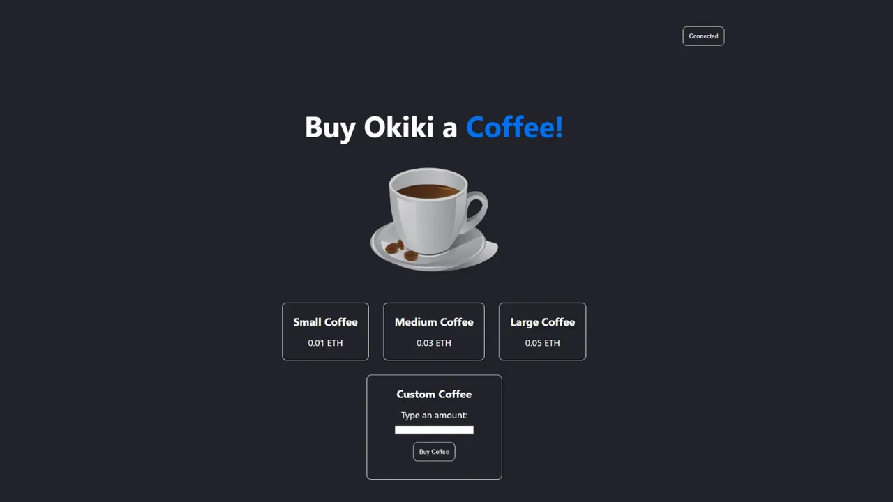Building A Full-stack Dapp Buy Me A Coffee Using Solidity & Javascript