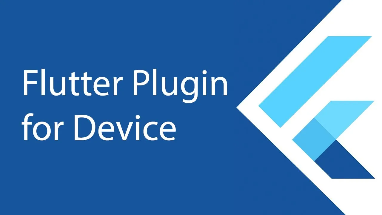 Flutter Plugin for Device