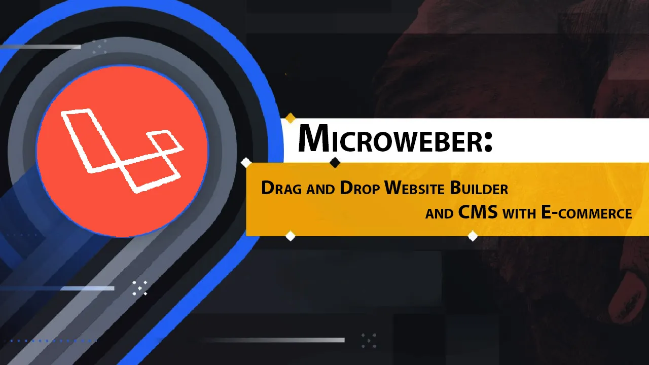 Microweber: Drag and Drop Website Builder and CMS with E-commerce