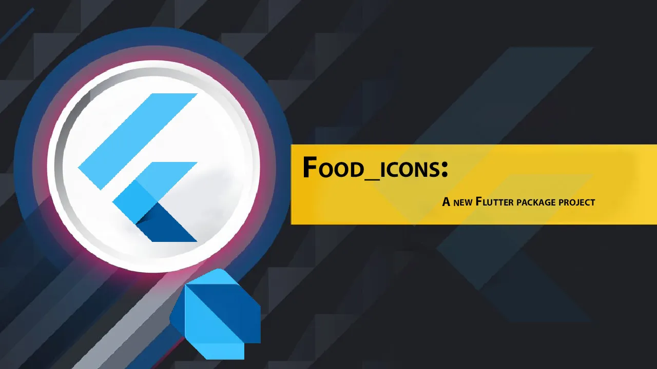 Food_icons: A New Flutter Package Project