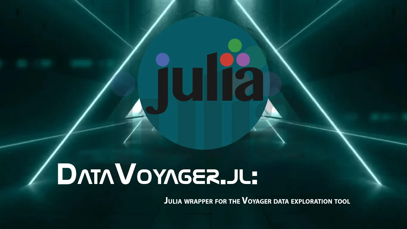 DataVoyager.jl: Julia Wrapper for The Voyager Data Exploration tool