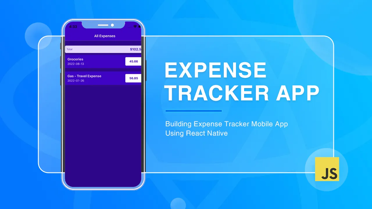 Building Expense Tracker Mobile App Using React Native
