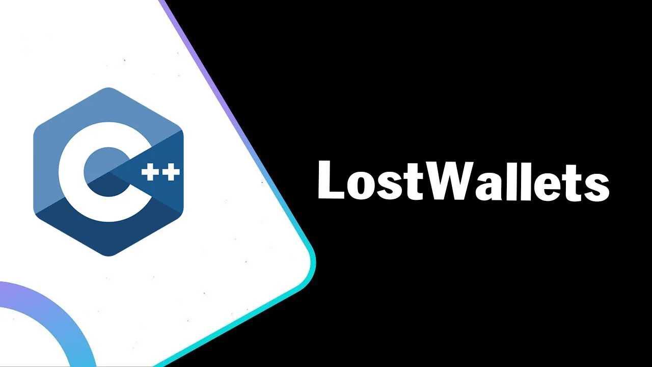 LostWallets: Find Passwords From Wallet.dat Get 50% Balance with C++