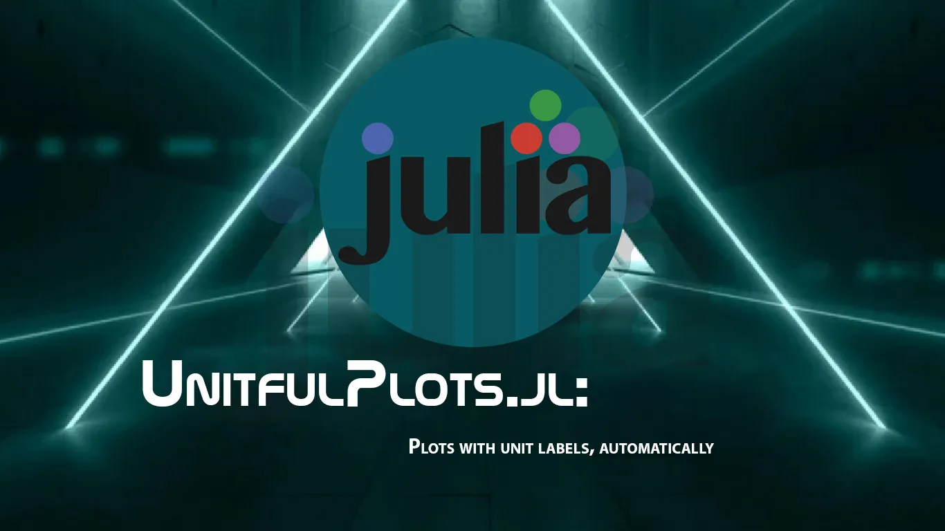 UnitfulPlots.jl: Plots with Unit Labels, Automatically