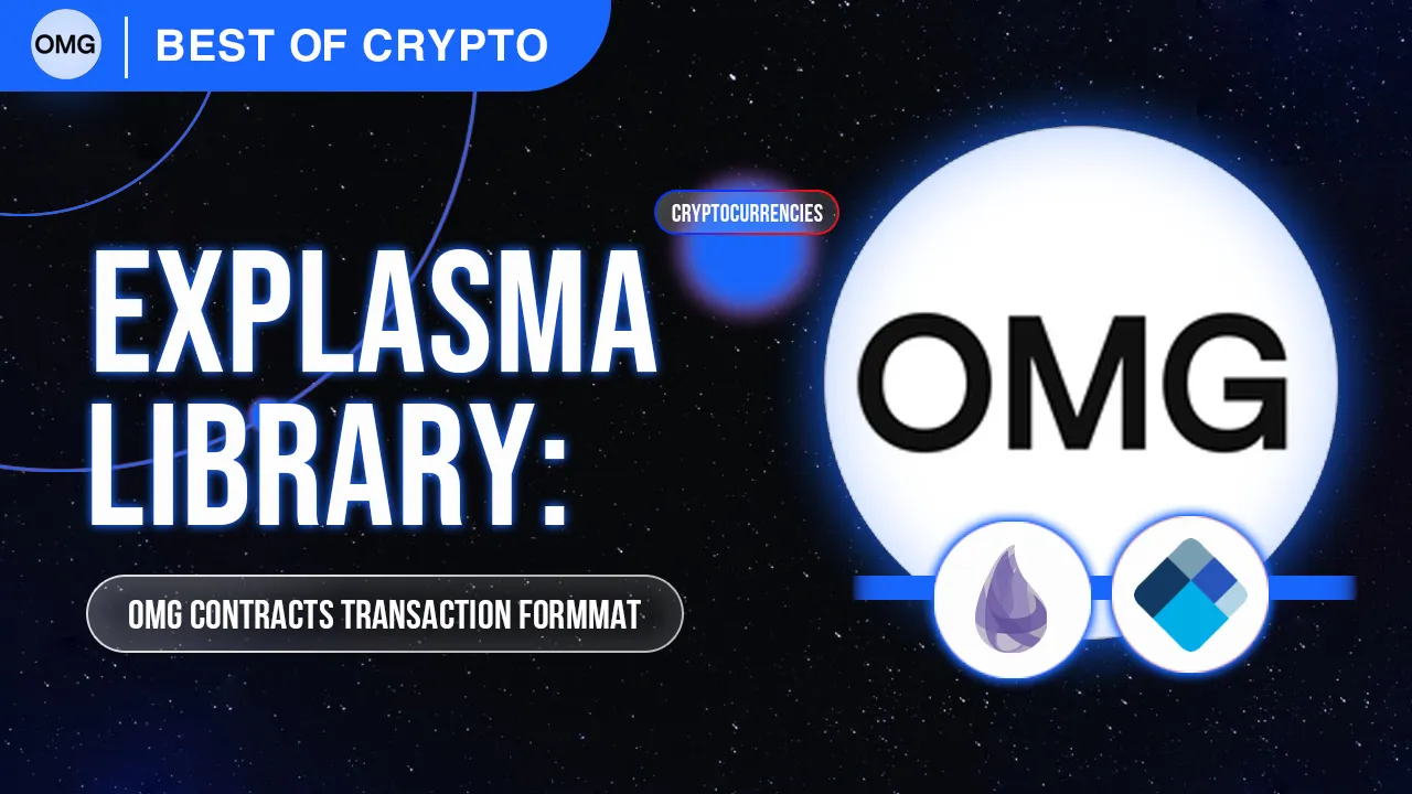 ExPlasma: Elixir library for OMG Plasma Contracts Transaction Formmat