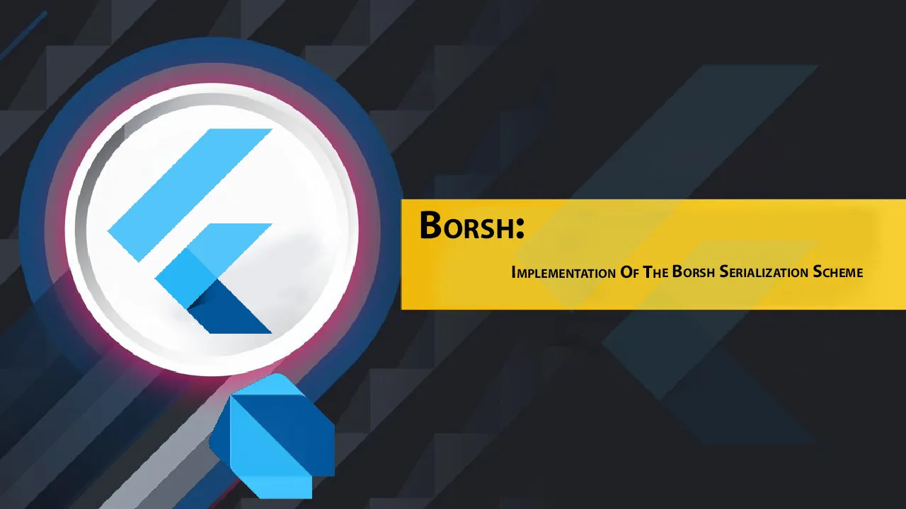 Borsh: Implementation Of The Borsh Serialization Scheme