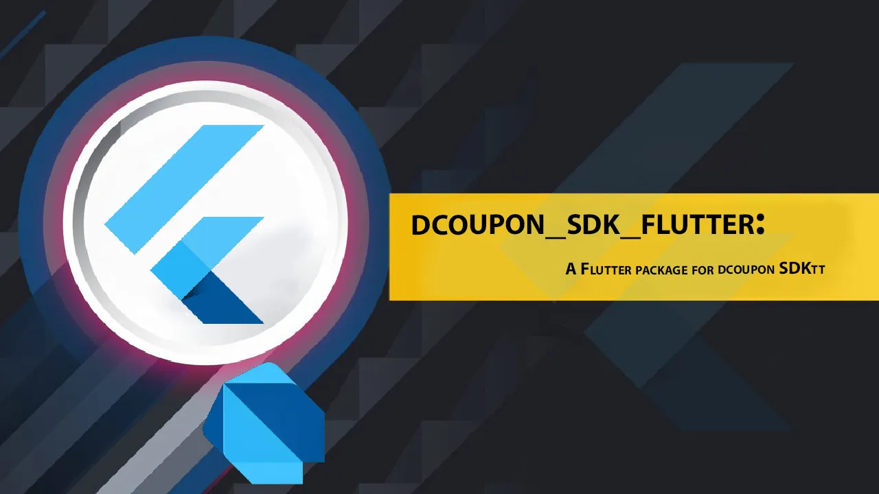 A Flutter Package for Dcoupon SDK