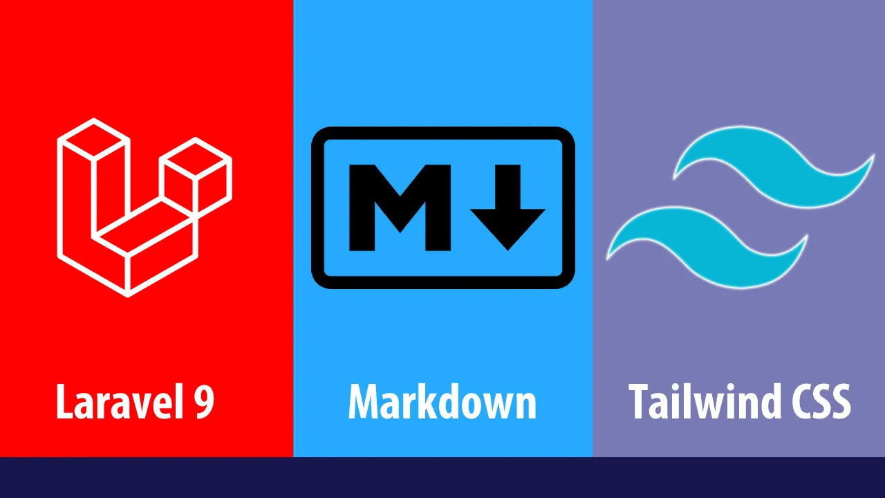 Markdown Editor In Laravel 9 Vite With Tailwind CSS