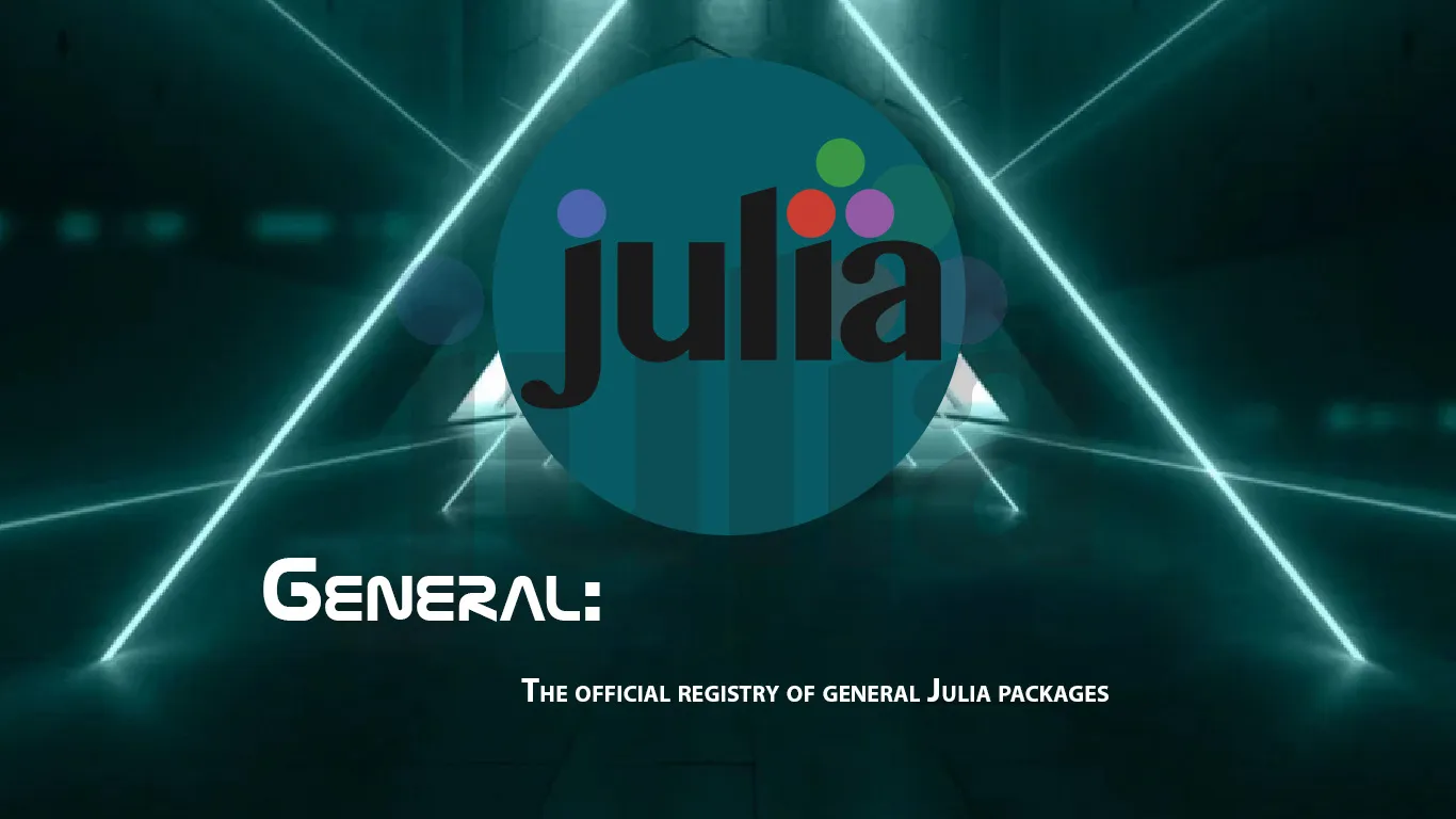 General: The Official Registry Of General Julia Packages