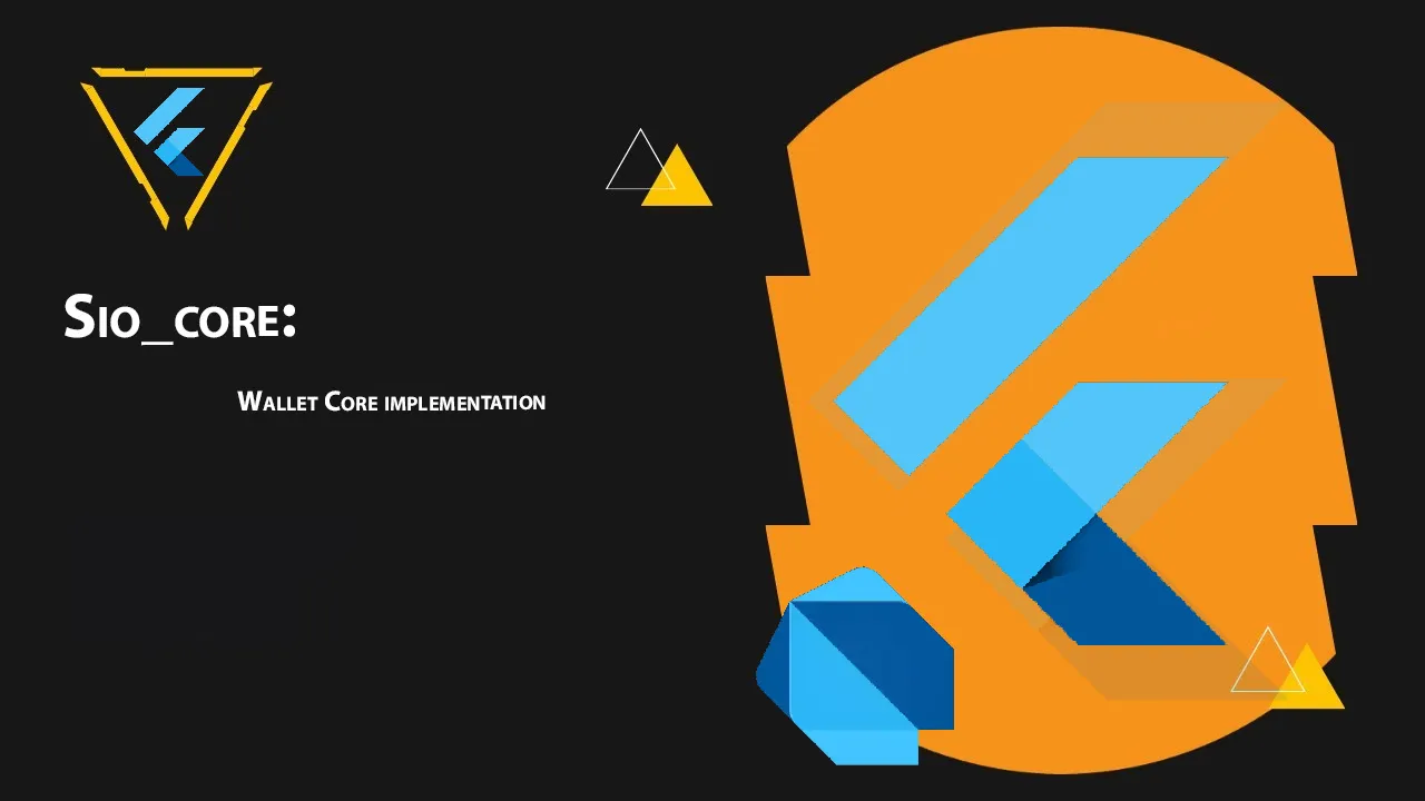 Sio_core: Wallet Core Implementation