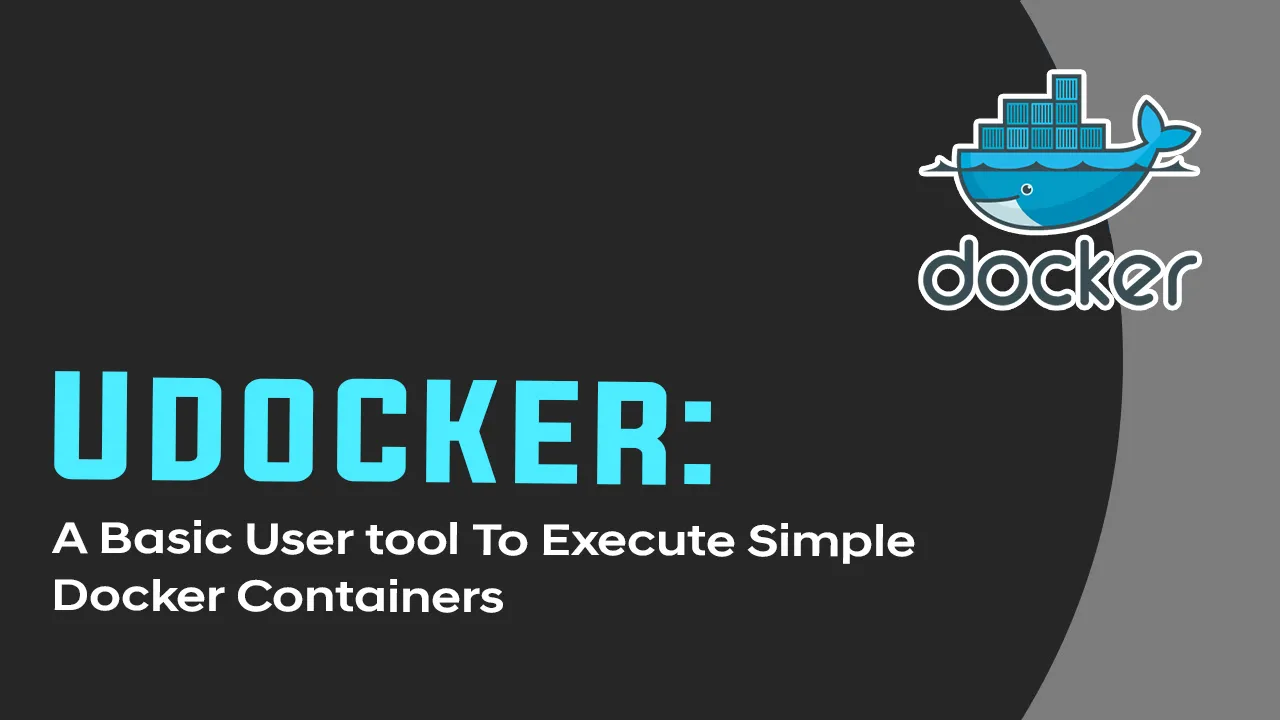 Udocker: A Basic User tool To Execute Simple Docker Containers