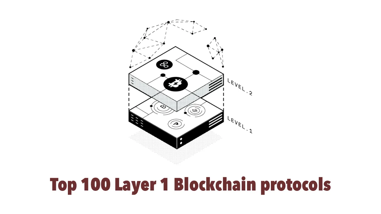 Top Layer 1 Crypto Projects | Top 100 Layer 1 Blockchain protocols