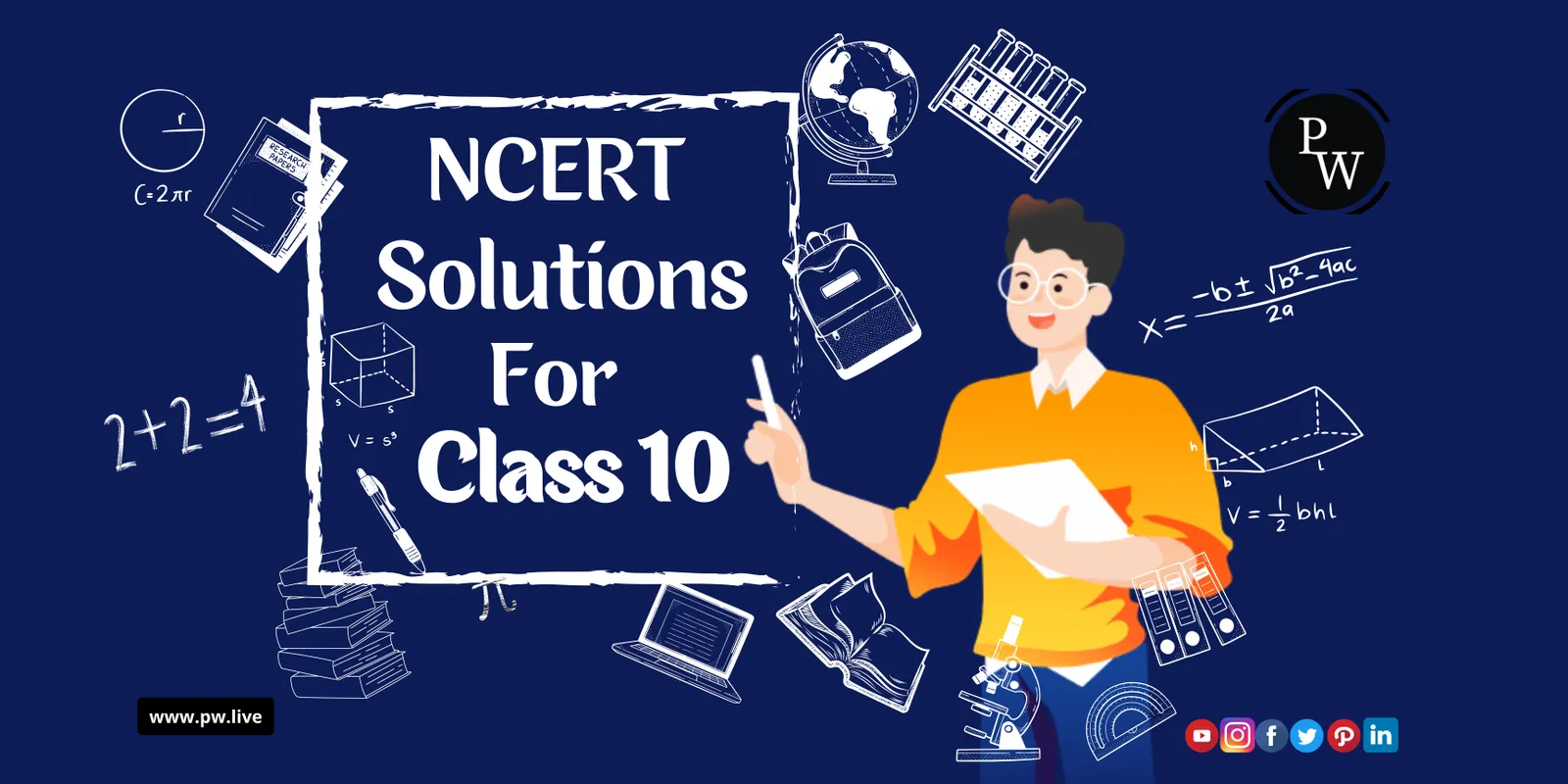 NCERT Solutions For Class 10 All Subjects|Physics Wallah
