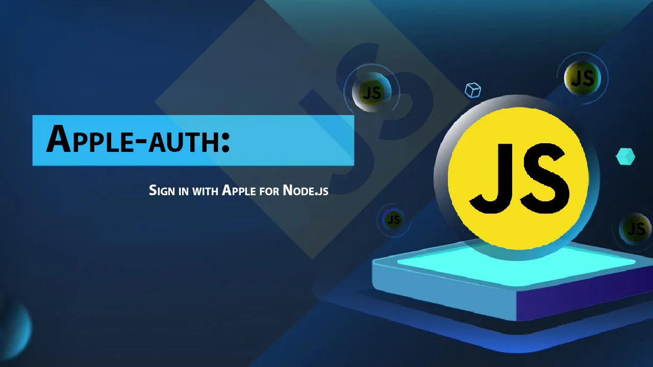 Apple-auth: Sign in with Apple for Node.js