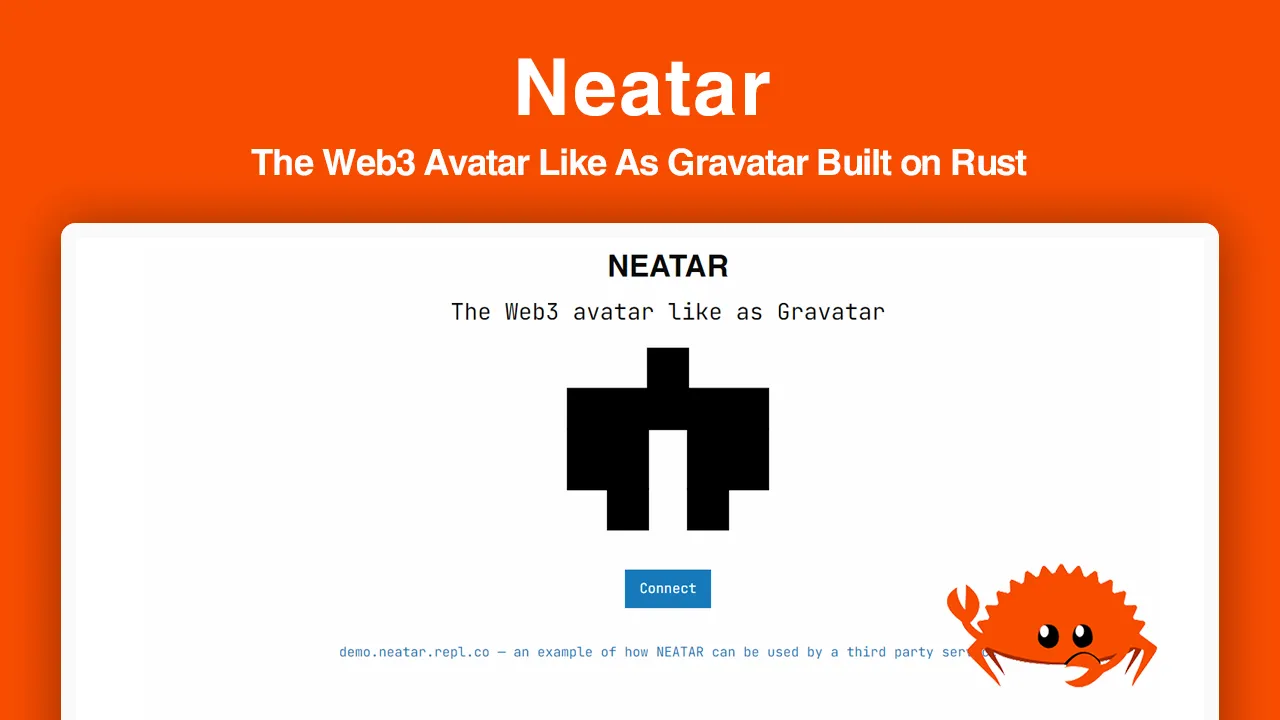 Neatar: The Web3 Avatar Like As Gravatar Built on Rust