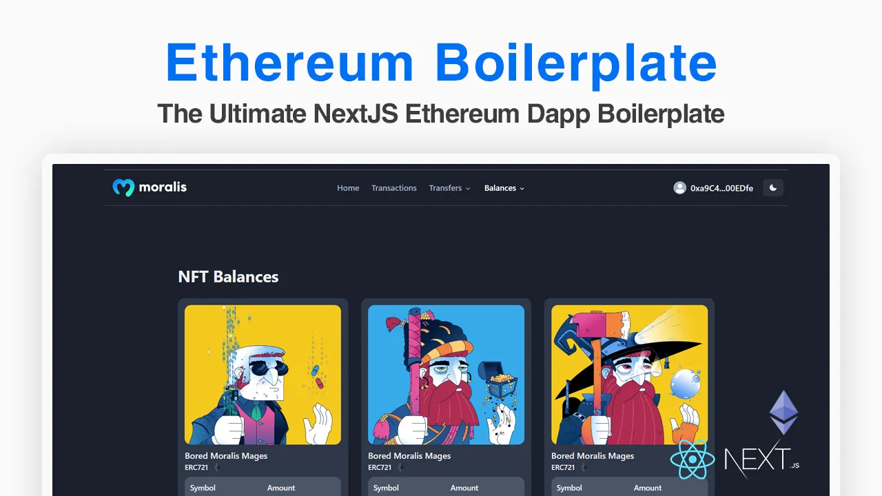 The Ultimate NextJS Ethereum Dapp Boilerplate