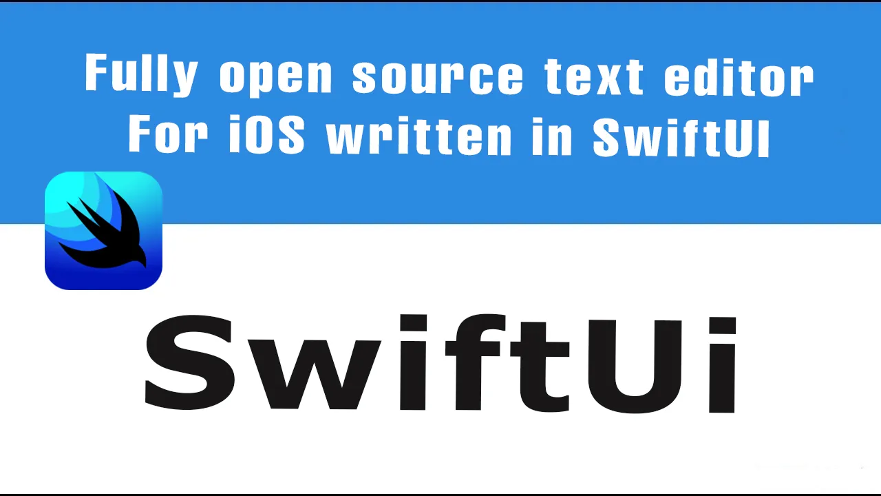 Edhita: Fully Open Source Text Editor for IOS Written in SwiftUI