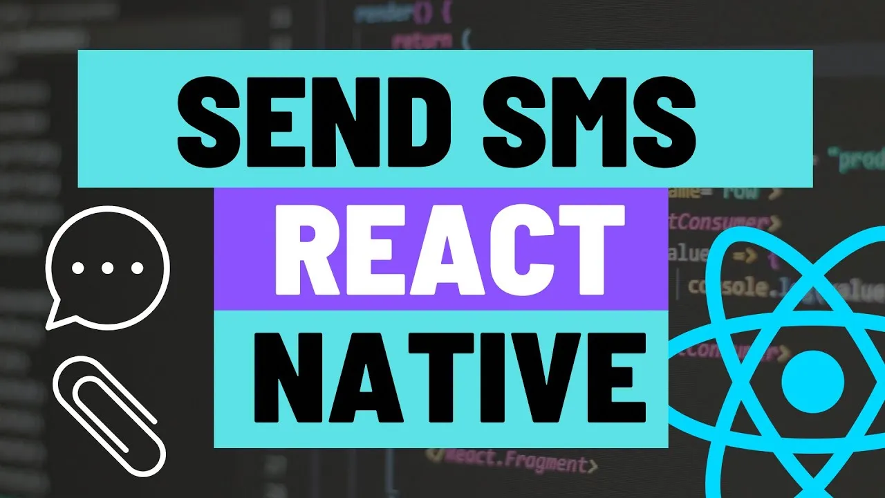 Send SMS Text Messages for Expo React Native Apps