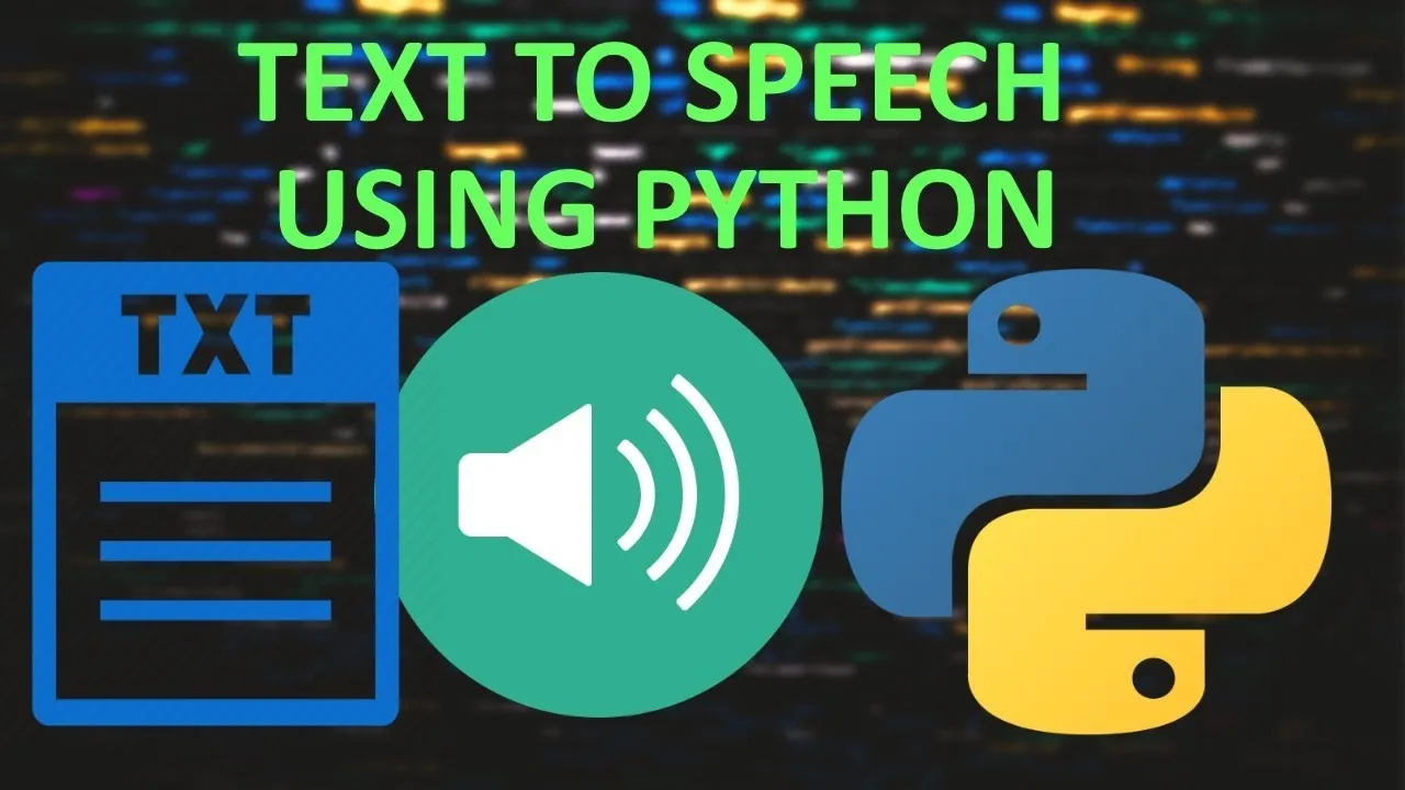 Convert Speech to Text in Python | Python